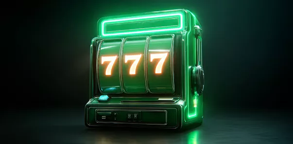 Machine à sous 777 néon
